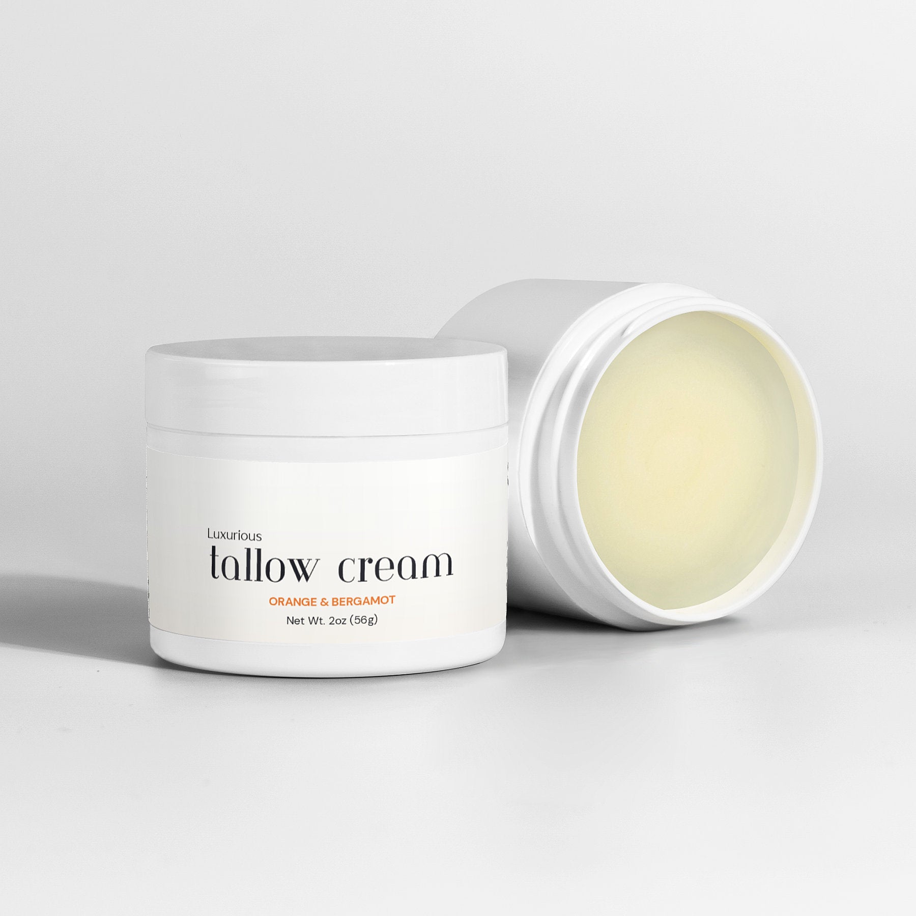 Tallow Cream - Orange &amp; Bergamot